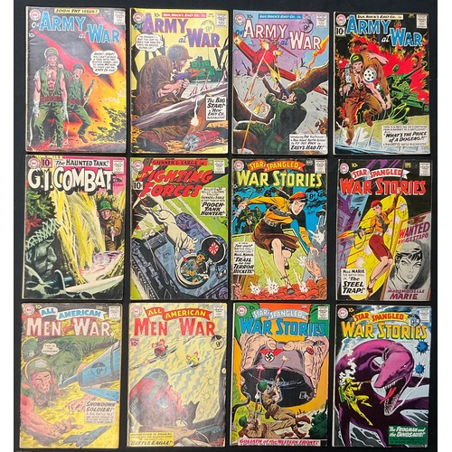 1005 - DC Comics. Mixed War comics titles - Star Spangled War Stories, Our Fighting Forces, G.I. Combat, Ou... 