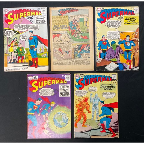 1009 - Superman #141-145 (1960-1961). Includes 1st appearance of and death of Lyla Lerrol. Retold origin of... 