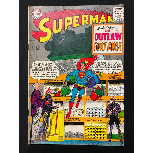 1012 - Superman Comics - Superman Annual #2, Superman #179, #248, #264, The Superman Family #168, Superman ... 