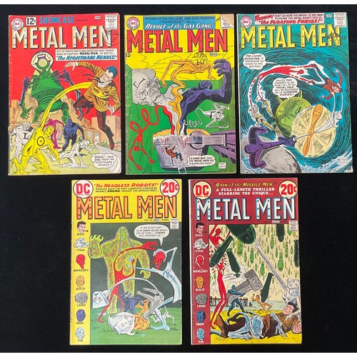 1017 - DC Comics - Metal Men: Showcase #38 (2nd appearance of Metal Men) Metal Men #10, #11, #43, #44. (196... 