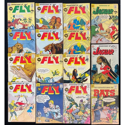 1023 - Archie Adventure Series comics - Adventures of The Fly, Adventures of the Jaguar and Tales Calculate... 