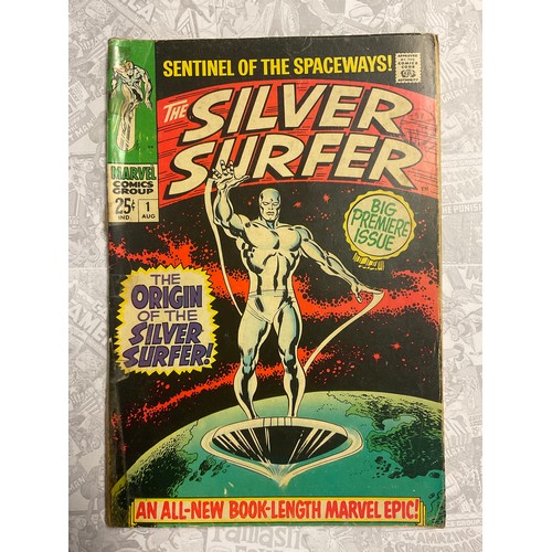 1364 - Silver Surfer #1 (1968) 1st Silver Surfer titled Comic Book, origin of the Silver Surfer, 1st appear... 