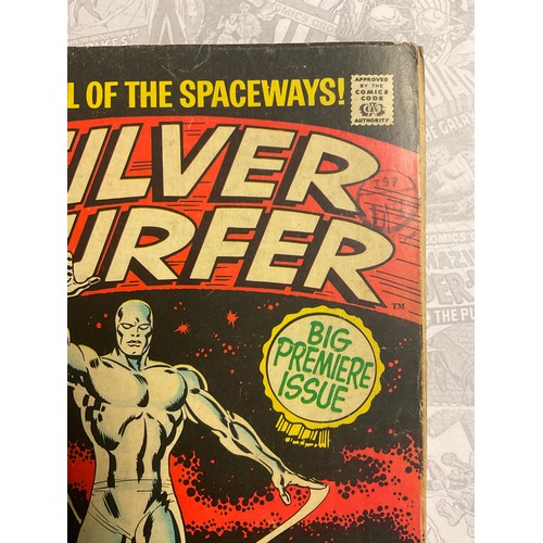 1364 - Silver Surfer #1 (1968) 1st Silver Surfer titled Comic Book, origin of the Silver Surfer, 1st appear... 