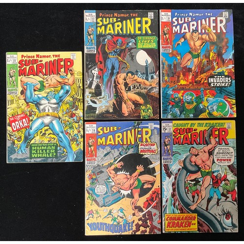 1102 - Prince Namor The Sub- Mariner #21-28 (1970) Marvel Comics. 1st meeting of Dr Strange and Namor, 1st ... 