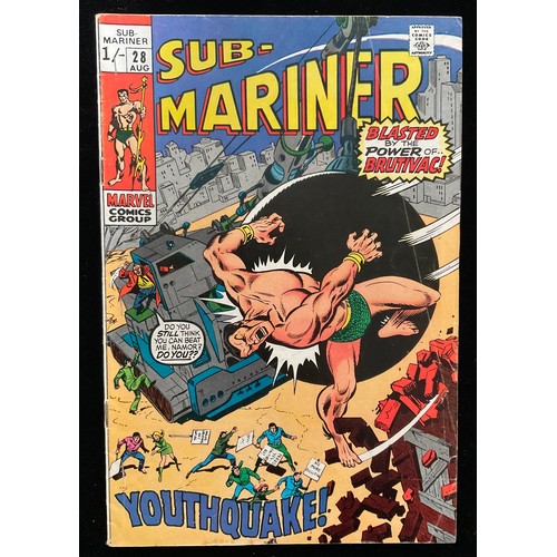 1102 - Prince Namor The Sub- Mariner #21-28 (1970) Marvel Comics. 1st meeting of Dr Strange and Namor, 1st ... 