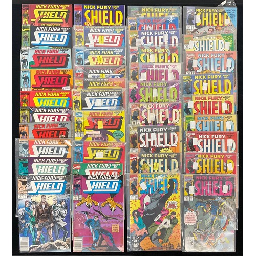 1108 - Marvel Comics - Nick Fury Agent of Shield #1-39 (1989-1991). Modern Age Marvel Comics. (39).