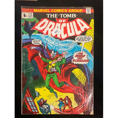 1109 - Marvel Comics - The Tomb of Dracula #3-9, #11-14 (1972-73). Includes 1st appearances of Rachel Van H... 