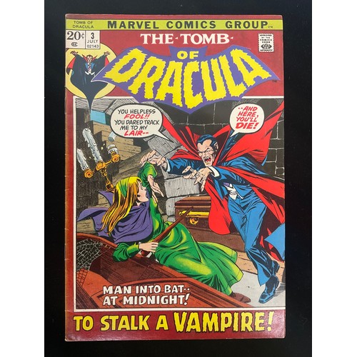 1109 - Marvel Comics - The Tomb of Dracula #3-9, #11-14 (1972-73). Includes 1st appearances of Rachel Van H... 