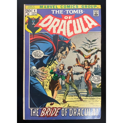 1109 - Marvel Comics - The Tomb of Dracula #3-9, #11-14 (1972-73). Includes 1st appearances of Rachel Van H... 