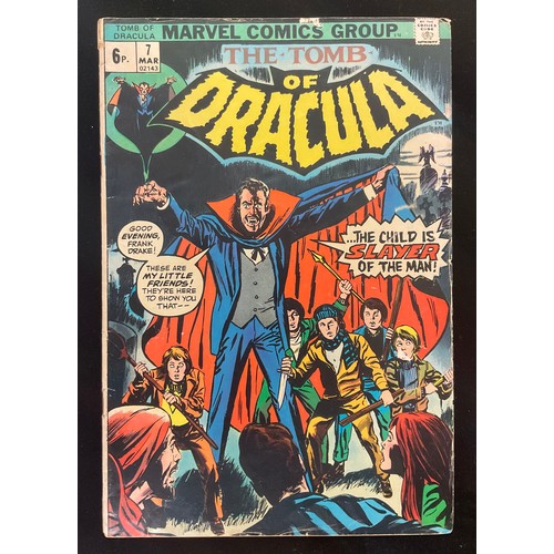 1109 - Marvel Comics - The Tomb of Dracula #3-9, #11-14 (1972-73). Includes 1st appearances of Rachel Van H... 