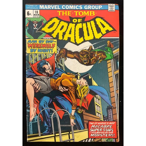 1110 - Marvel Comics - The Tomb of Dracula #15-25 (1973-74). Includes 1st battle of Dracula and Werewolf by... 