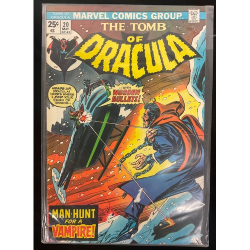 1110 - Marvel Comics - The Tomb of Dracula #15-25 (1973-74). Includes 1st battle of Dracula and Werewolf by... 