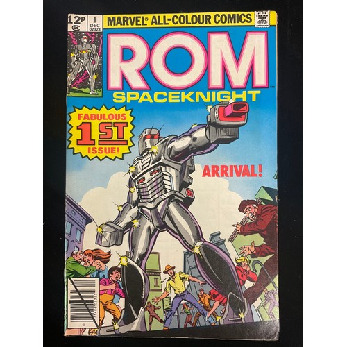 1112 - Marvel Comics - ROM Spaceknight #1-75, annual #1-4 (missing issues #2-3). (1979-86). 1st appearance ... 