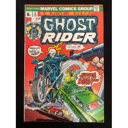 1113 - Marvel Comics - Tomb of Dracula #2 (1972) Ghost Rider #3-5 (1973), Giant-Size Superheroes #1 (1975),... 