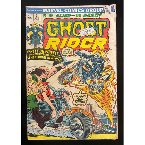 1113 - Marvel Comics - Tomb of Dracula #2 (1972) Ghost Rider #3-5 (1973), Giant-Size Superheroes #1 (1975),... 