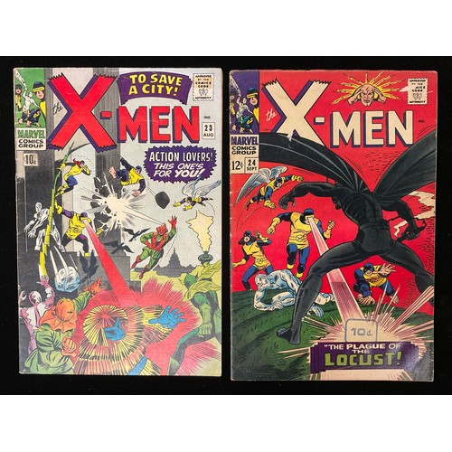 1116 - X-Men #23-24 (1966). 1st appearance and origin of Locust, written by Stan Lee. Silver age Marvel com... 