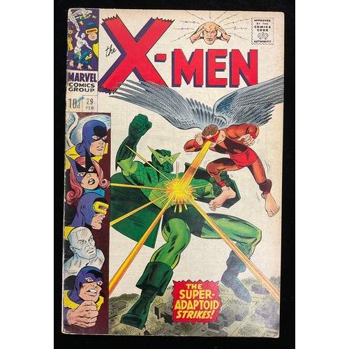 1118 - X-Men #29-30 (1967) Written by Roy Thomas, silver age Marvel Comics. (2).