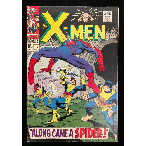 1119 - X-Men #31, #34-36 (1967) 1st appearances of Cobalt Man, Changeling and Mekano, 2nd appearance of Ban... 