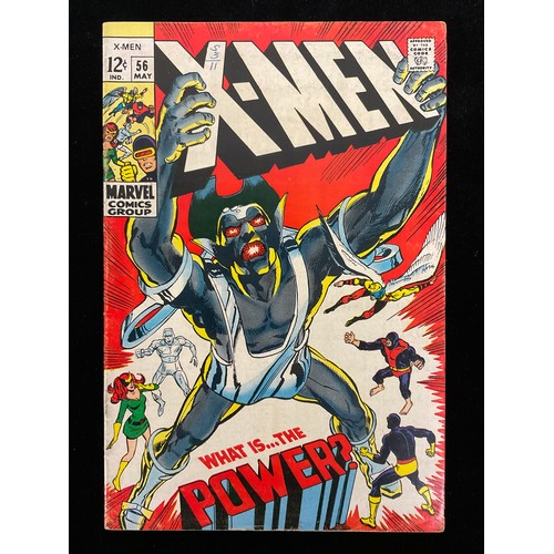 1123 - X-Men #56-57, #59-60 (1969) 1st appearance of Dr Lykos / Sauron, Neal Adams artwork. Silver age Marv... 