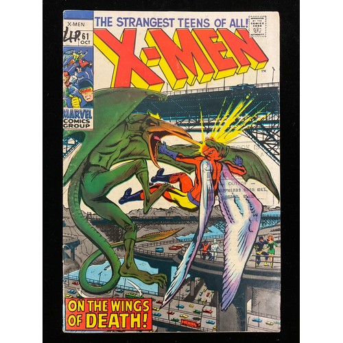 1124 - X-Men #61-63, 65-66 (1969-70). 1st team appearance of the Savage Land Mutants, final appearance of t... 