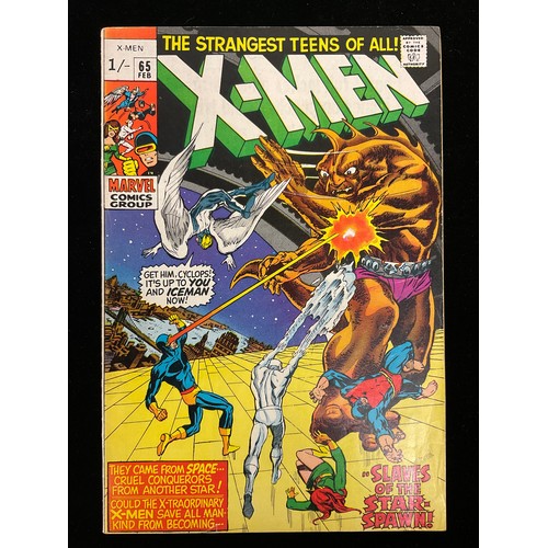 1124 - X-Men #61-63, 65-66 (1969-70). 1st team appearance of the Savage Land Mutants, final appearance of t... 