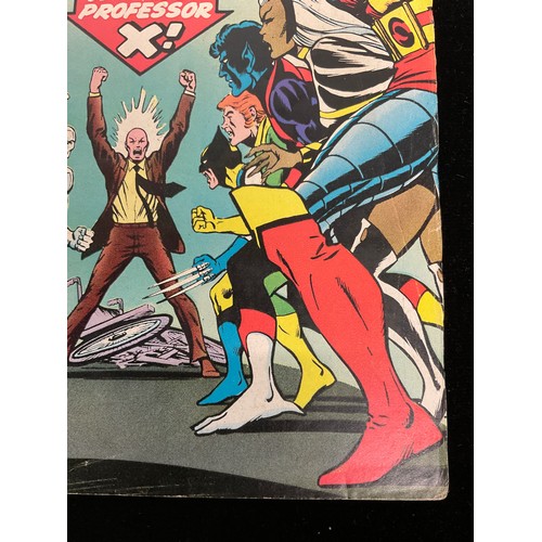 1129 - X-Men #100 (1976) Classic battle between old and new X-Men teams. Bronze Age Marvel Comic.