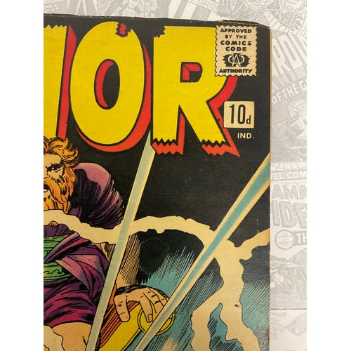 1130 - The Mighty Thor #129 (1966) 1st appearance of Ares, Hermes, Hera, etc… Key silver age Marvel Comic.