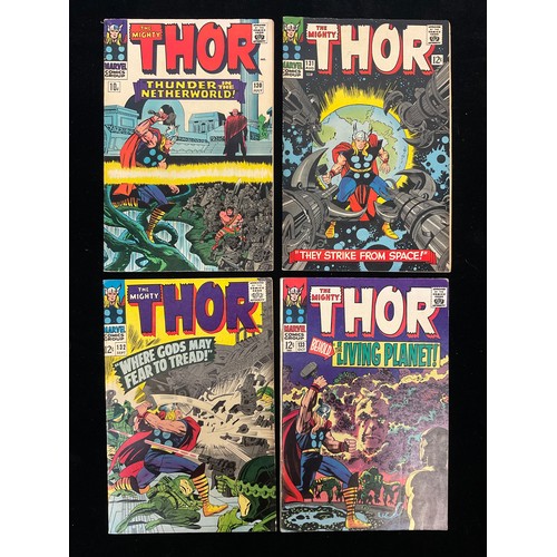 1131 - The Mighty Thor #132-133 (1966). 1st cameo and full appearance of Ego the Living planet. Silver age ... 