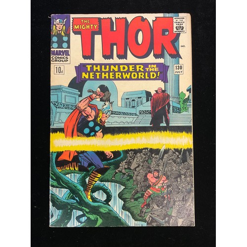 1131 - The Mighty Thor #132-133 (1966). 1st cameo and full appearance of Ego the Living planet. Silver age ... 