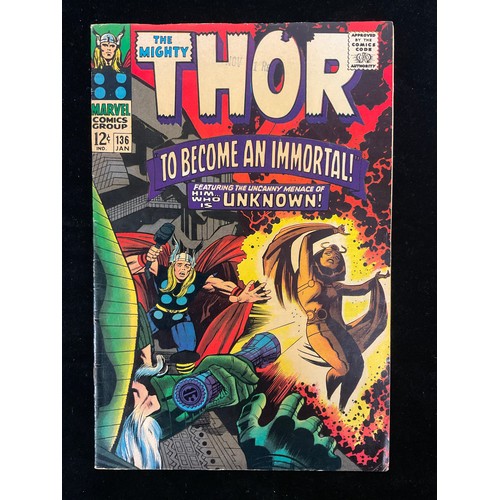 1133 - Thor #136, #138, #175 (1967- 1970). 1st appearance of Sif in new form, 1st appearance of Orikal. Sil... 