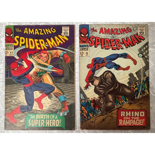 1138 - Amazing Spider-Man #42-43 (1966). 2nd and 3rd appearances of Rhino, 1st and 2nd appearances of Mary ... 