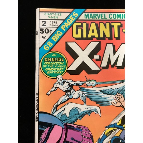 1139 - Giant-Size X-Men #2 (1975). Neal Adams artwork, Bronze Age Marvel Comic.