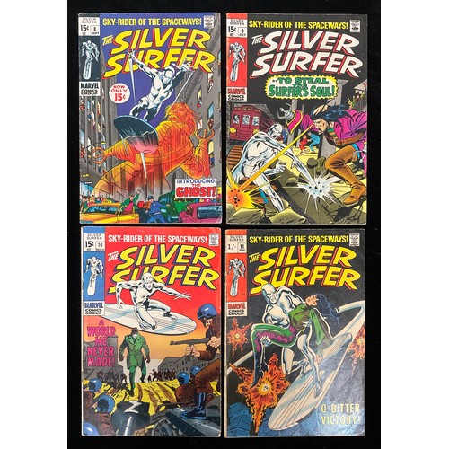 1141 - Silver Surfer #8-11 (1969) 3rd appearance of Mephisto, 1st appearance of The Ghost. John Buscema cov... 