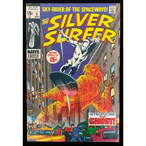 1141 - Silver Surfer #8-11 (1969) 3rd appearance of Mephisto, 1st appearance of The Ghost. John Buscema cov... 