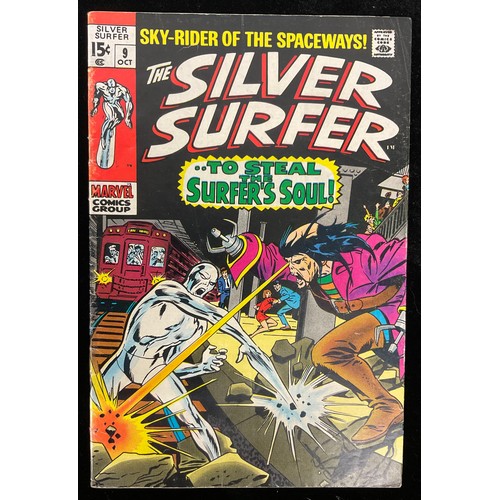 1141 - Silver Surfer #8-11 (1969) 3rd appearance of Mephisto, 1st appearance of The Ghost. John Buscema cov... 