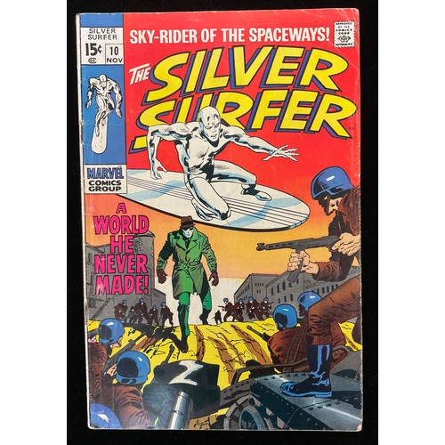 1141 - Silver Surfer #8-11 (1969) 3rd appearance of Mephisto, 1st appearance of The Ghost. John Buscema cov... 