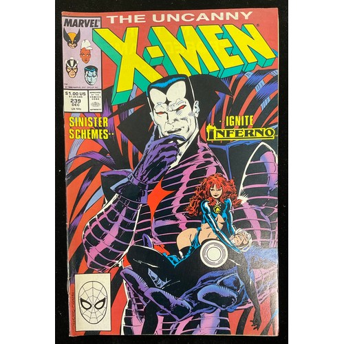 1143 - Marvel Comics - Uncanny X-Men #218-220, #222-243 (1987-89). Includes 1st cover appearance of Mr Sini... 