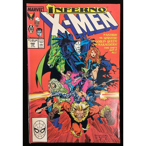 1143 - Marvel Comics - Uncanny X-Men #218-220, #222-243 (1987-89). Includes 1st cover appearance of Mr Sini... 