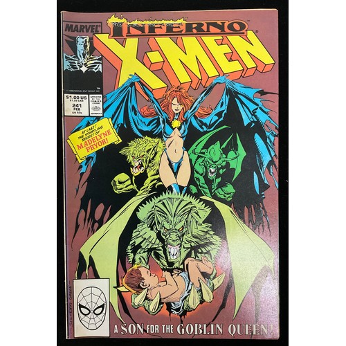 1143 - Marvel Comics - Uncanny X-Men #218-220, #222-243 (1987-89). Includes 1st cover appearance of Mr Sini... 