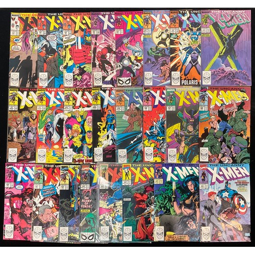 1144 - Marvel Comics - Uncanny X-Men #244-265, 267-268 (1989-90). 1st appearance of Jubilee, and her classi... 