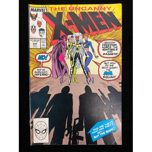 1144 - Marvel Comics - Uncanny X-Men #244-265, 267-268 (1989-90). 1st appearance of Jubilee, and her classi... 