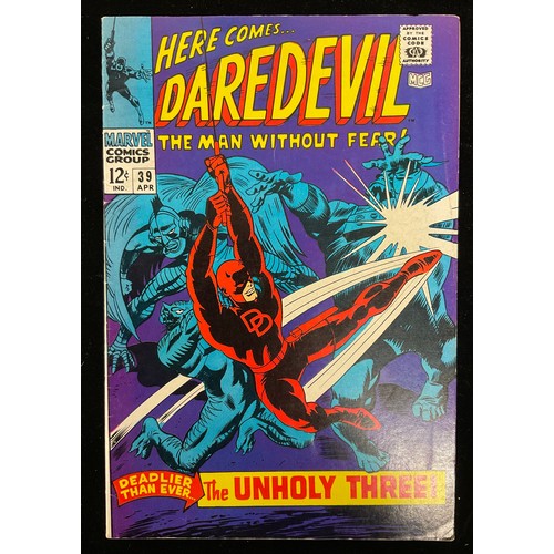 1181 - Daredevil #36 - 39 (1968) Classic Battle between Dr. Doom and Daredevil, Gene Colan Cover art, 1st a... 