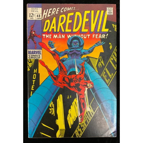 1183 - Daredevil #45 - 48 (1968-69) Classic Cover art and controversial cover, U.S. 12cent copies. Silver A... 