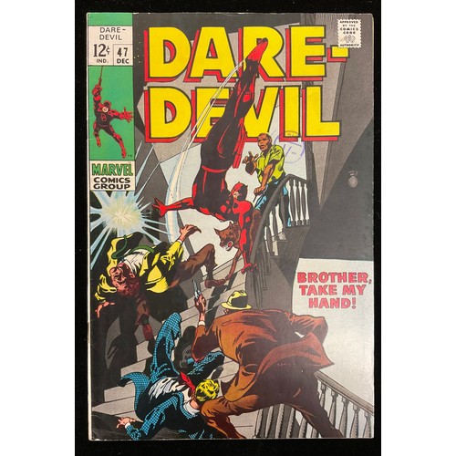 1183 - Daredevil #45 - 48 (1968-69) Classic Cover art and controversial cover, U.S. 12cent copies. Silver A... 