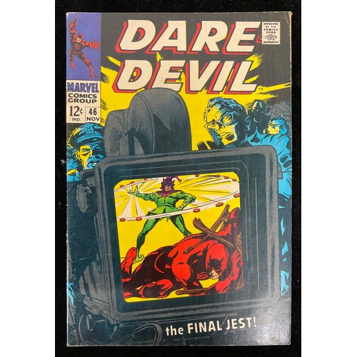 1183 - Daredevil #45 - 48 (1968-69) Classic Cover art and controversial cover, U.S. 12cent copies. Silver A... 