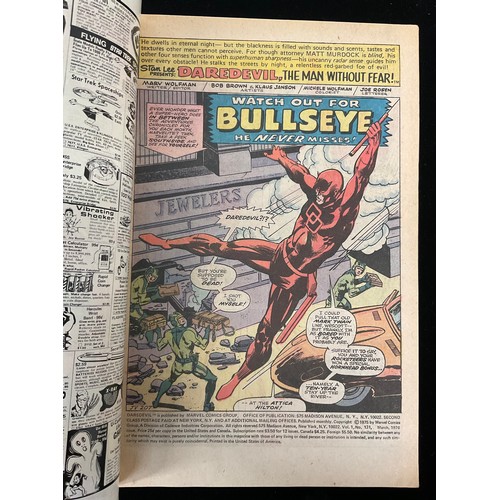 1188 - Daredevil #131-132 (1976) 1st and 2nd appearance of Bullseye. Key Bronze Age Marvel Comics. (2)