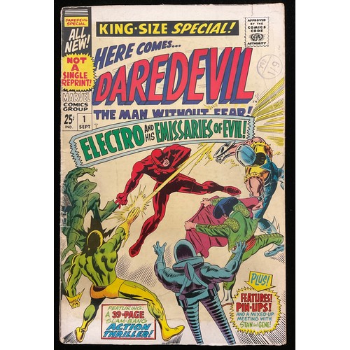 1189 - Daredevil King-Size Special #1-4 (1967-1976), Giant-Size Daredevil #1 (1975) and Daredevil Annual #1... 