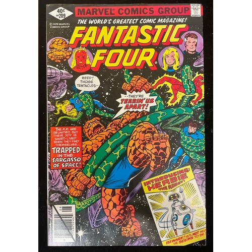 1194 - Fantastic Four #200-249 (1978-83) 1st appearance of Queen Adora, The Nova Corps, Empress R’Kill, Cha... 