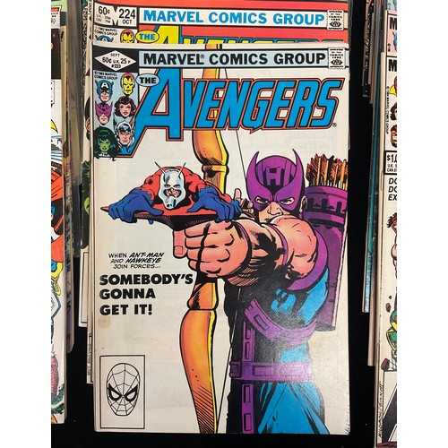 1196 - Avengers #200-299 (missing #257) (1980-89) includes 2nd appearance of Monica Rambeau, She-Hulk joini... 