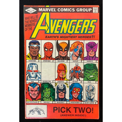 1196 - Avengers #200-299 (missing #257) (1980-89) includes 2nd appearance of Monica Rambeau, She-Hulk joini... 